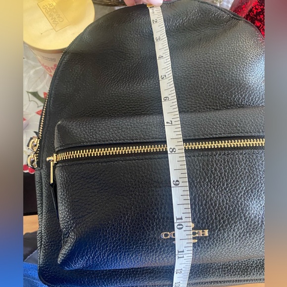 Coach Outlet Small Leather Backpack - Picture 15 of 16